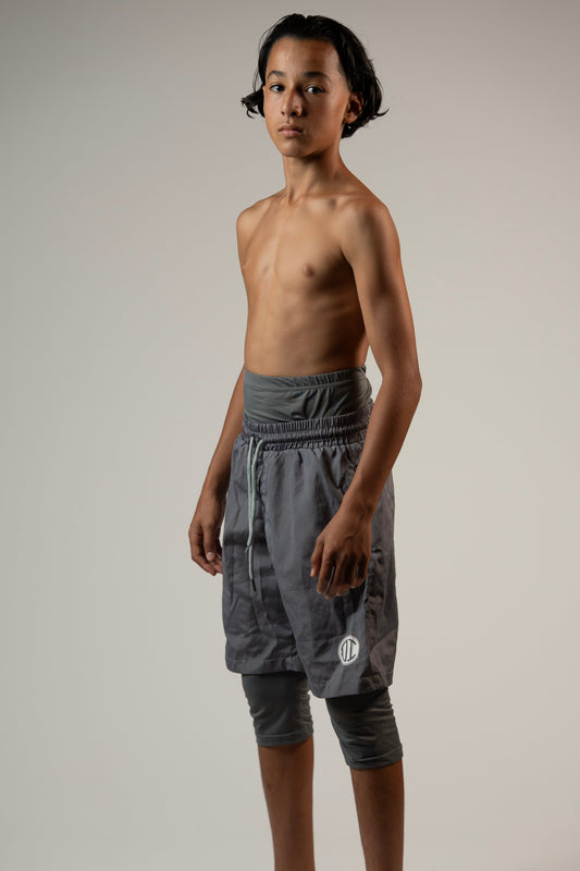 Muslim Halal Shorts FIXED Gray