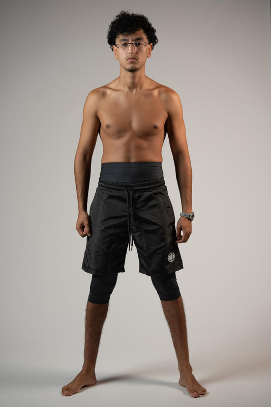 Muslim Halal Shorts FIXED BLACK