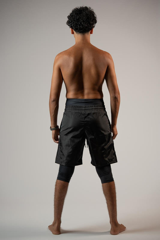 Muslim Halal Shorts FIXED BLACK